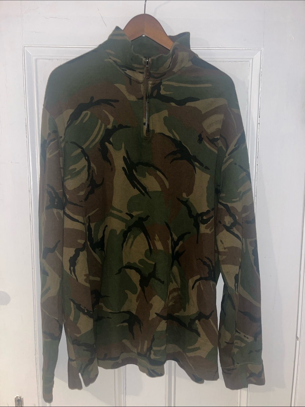 Polo Ralph Lauren Camo Half-Zip Pullover